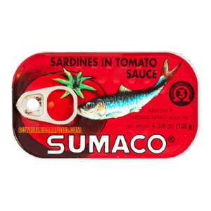 Sumaco Sardines in Tomato Sauce From Morocco (50 x 4.4 Oz)