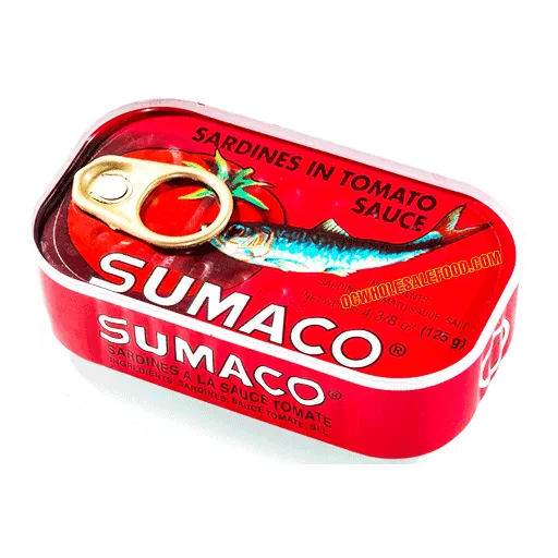 Sumaco Sardines in Tomato Sauce From Morocco 50 x 4.4 Oz1